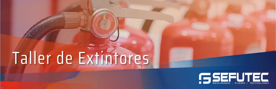 Taller de Extintores Sefutec Servicio de Taller de Extintores, Revisión y Recarga